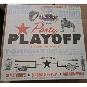 Cranium Party Playoff Board Game *NEW SEALED* Tournament Game 2008